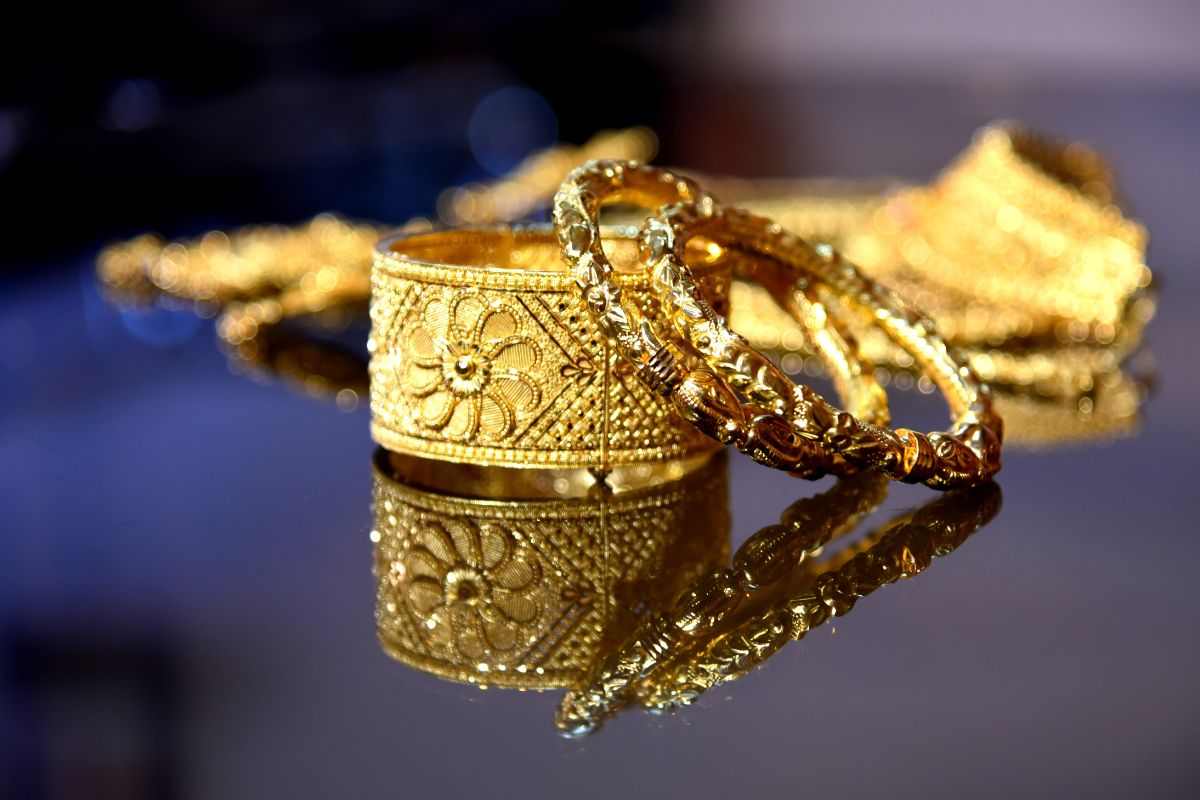 Gioielli d'oro di grande valore