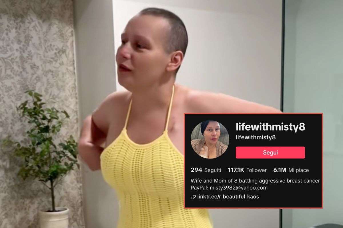 La donna condivide alcuni momenti sui social