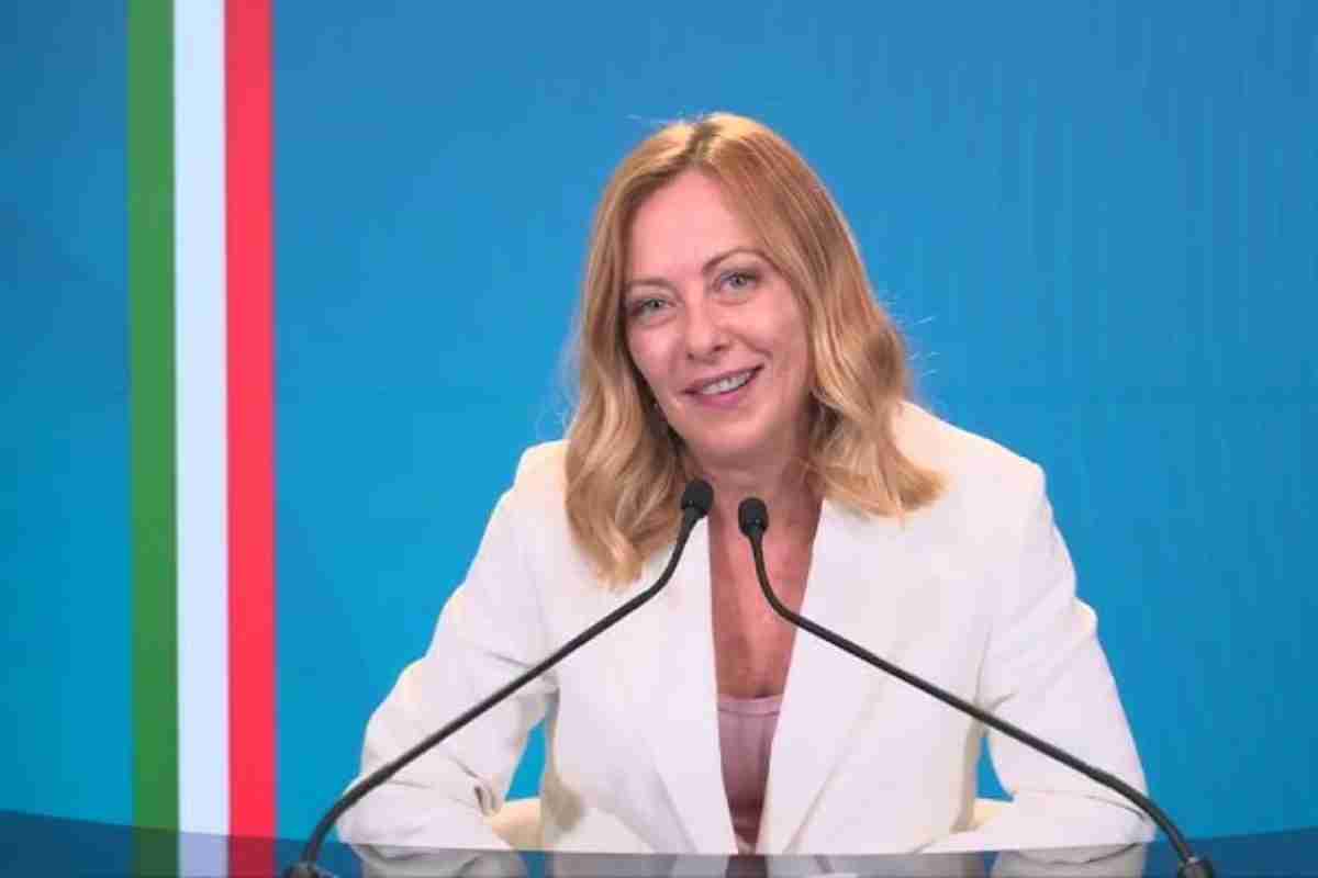 Conferenza stampa Giorgia Meloni