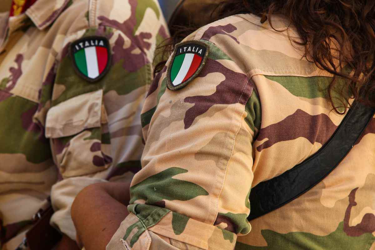 Militari dell'esercito italiano