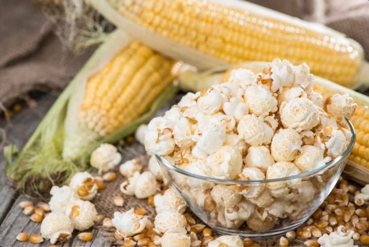 Popcorn in una ciotola