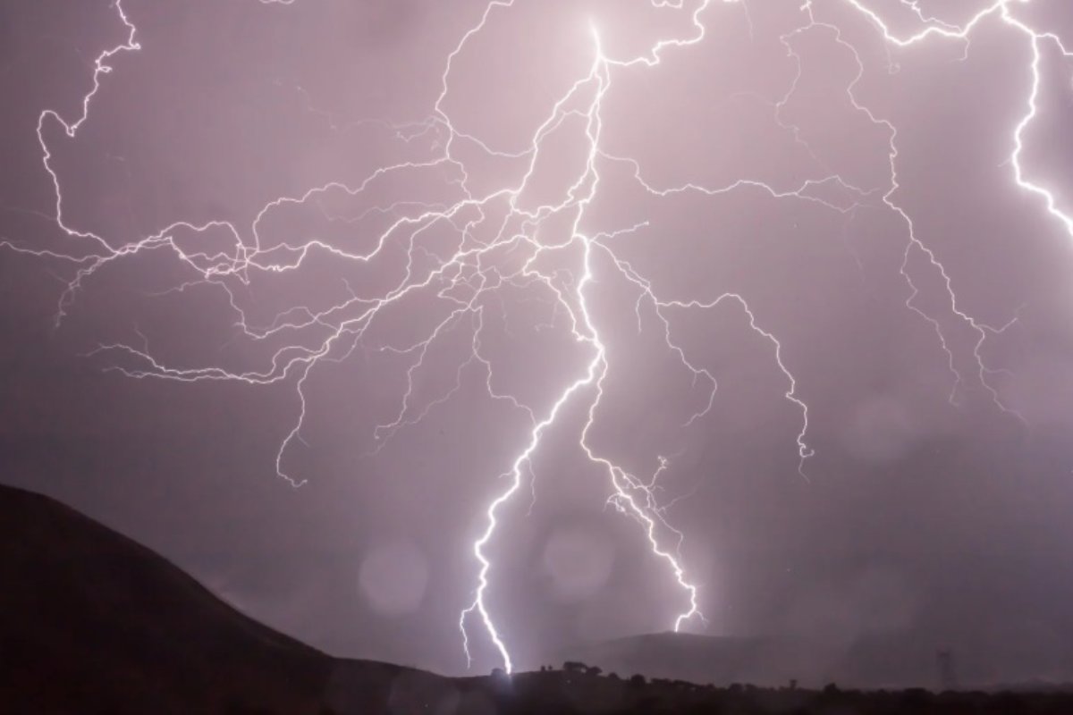Temporale con fulmini
