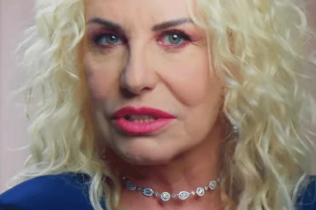 Antonella Clerici in lacrime