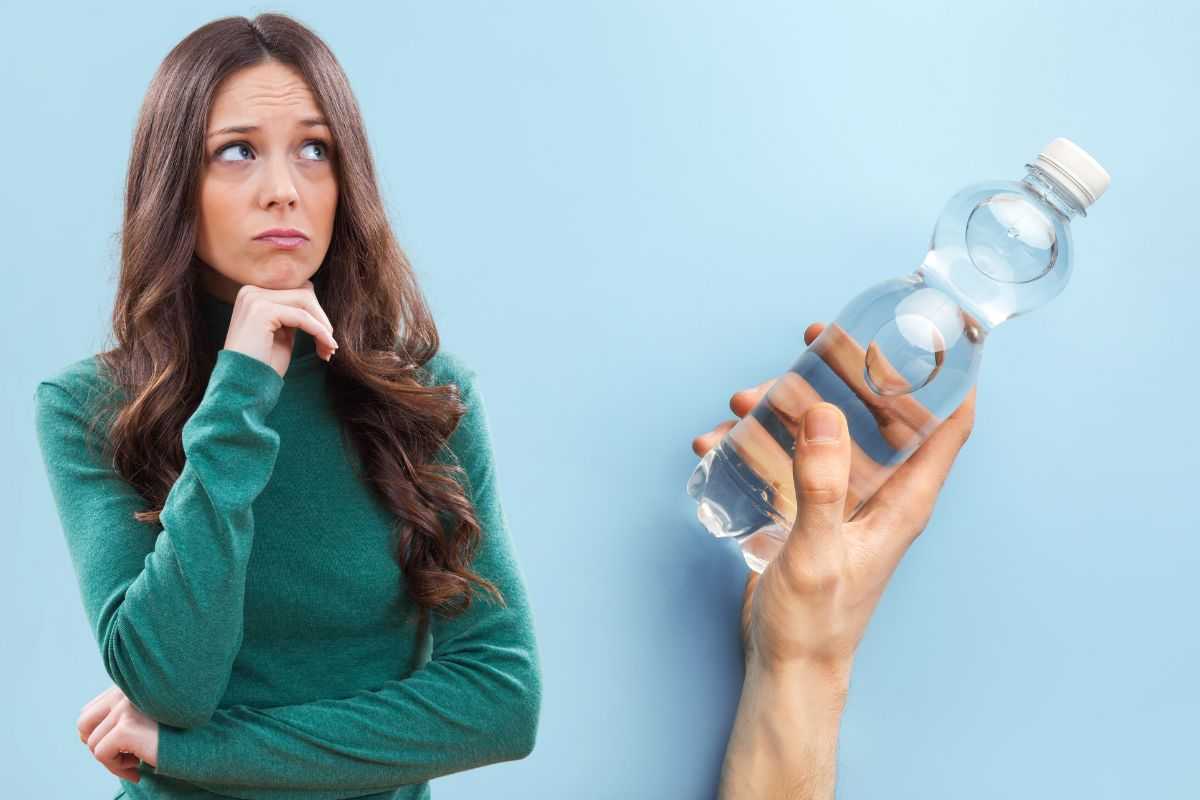 Bere acqua conseguenze