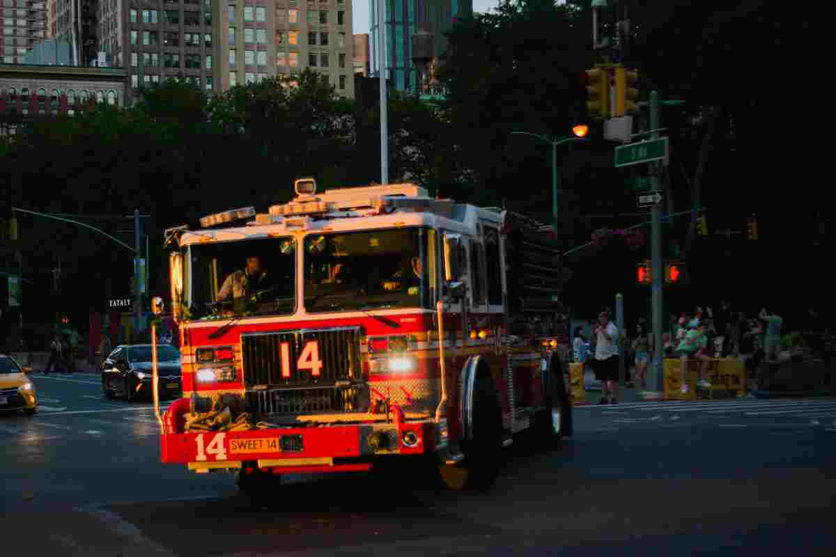 Un'ambulanza degli Stati Uniti