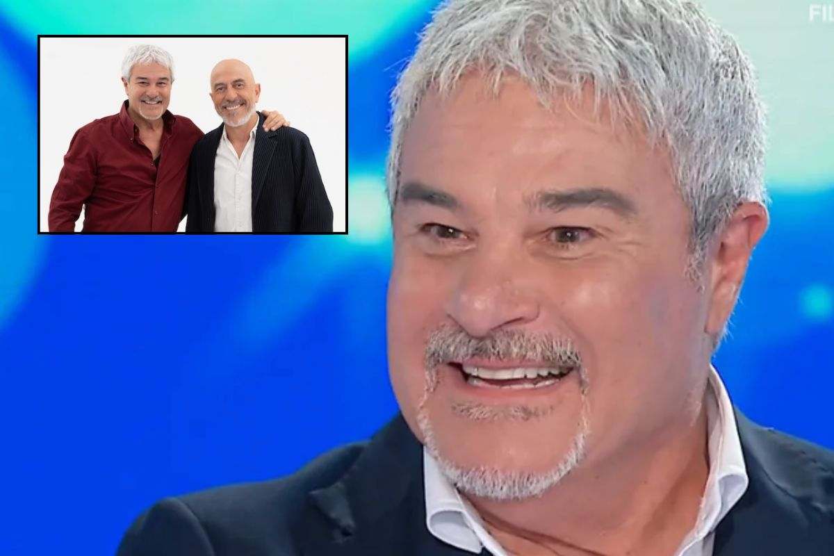 Il presentatore doppiatore Pino Insegno