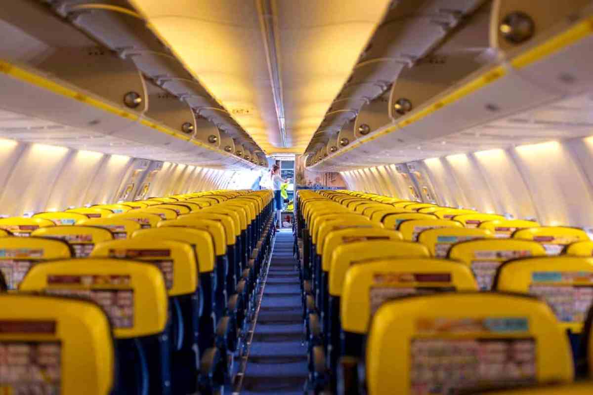 Interno aereo Ryanair