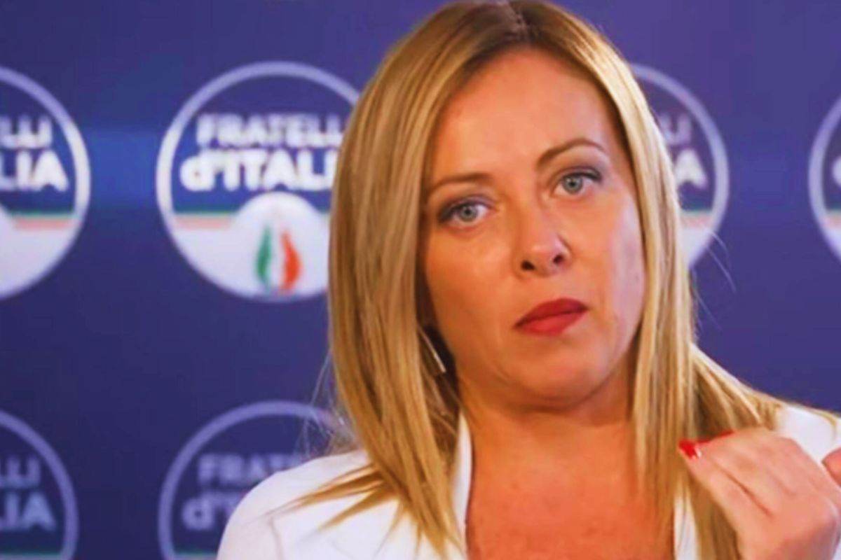 La Premier Giorgia Meloni