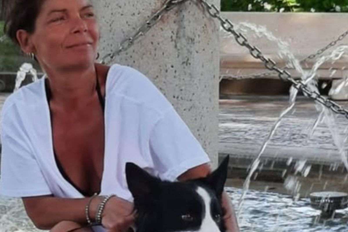 La vittima Federica Coviello con il suo cane
