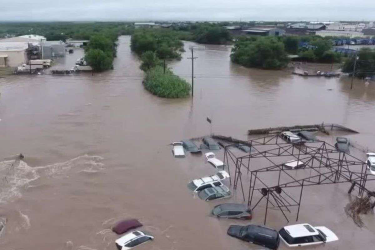 L'alluvione ha sommerso tutto