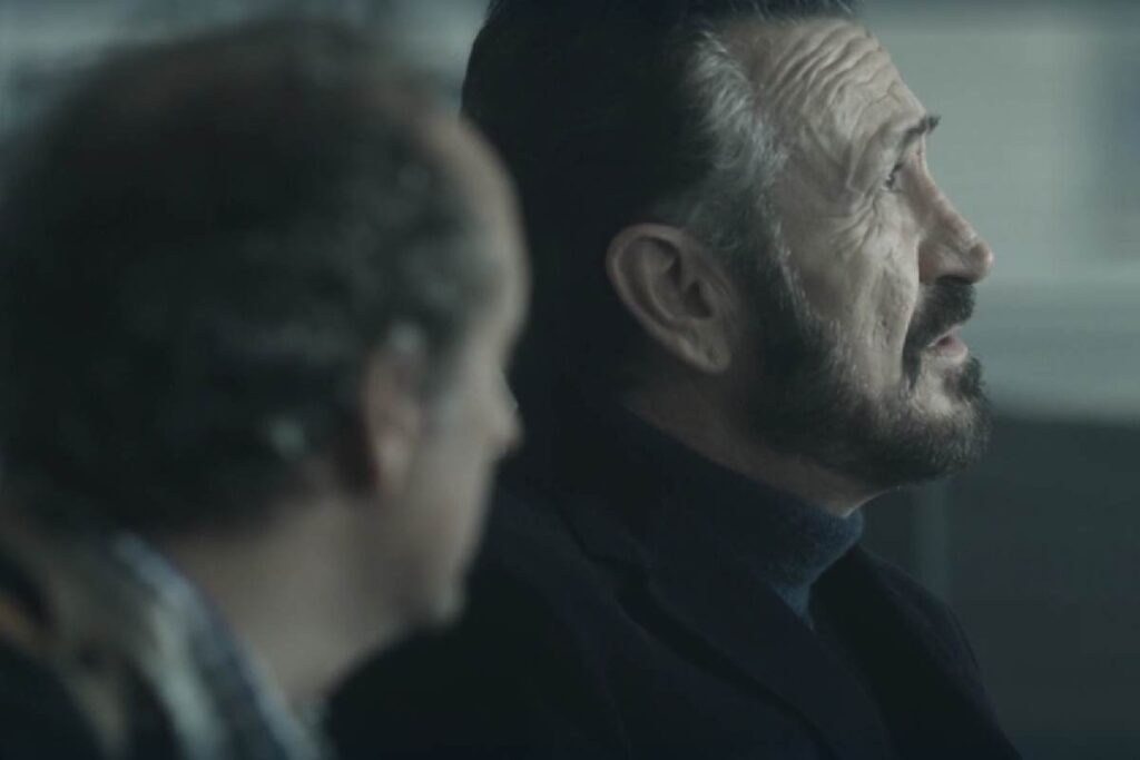 Christian Ginepro e Marco Giallini in Rocco Schiavone