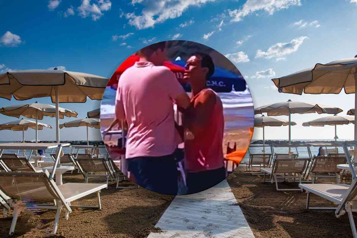 Politico aggredito in spiaggia per aver rimosso un cartello