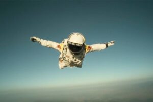il volo di Felix Baumgartner