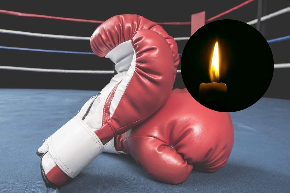 guantoni da boxe e candela