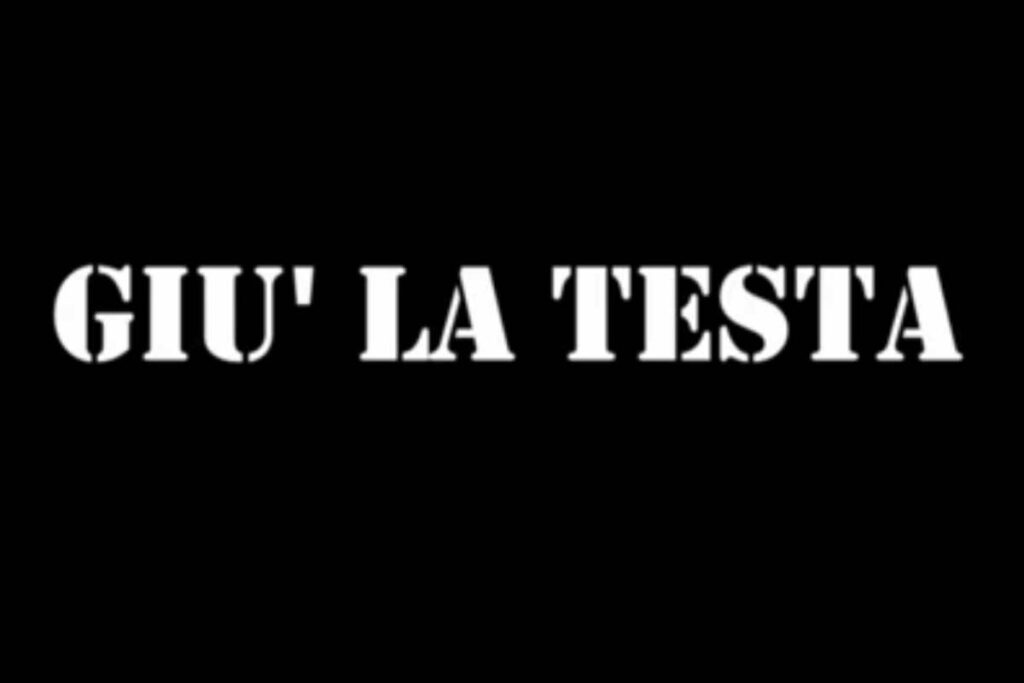 logo giù la testa