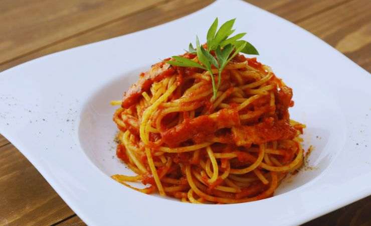 piatto di spaghetti